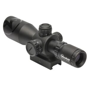 Firefield Barrage Rifle Scope – 2.5-10x40mm Illuminated Mil-Dot Reticle Black Matte