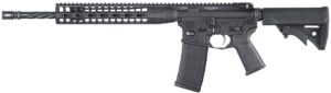 LWRC 16″ BLACK DIRECT IMPINGEMENT RIFLE 5.56