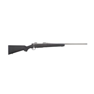 Mossberg Patriot Stainless Cerakote Rife 7mm PRC 3rd Capacity 24” Threaded Barrel Black Synthetic Stock