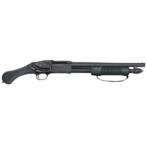 Mossberg 590 Shockwave Laser Saddle Shotgun 20 ga 3″ Chamber 5rd Magazine 14.375″ Barrel Black