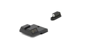 Perfect Dot NS Setw/ White Front + U Rear for CZ-USA P-07 & P-09
