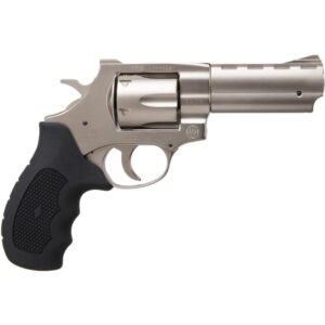 EAA Weihrauch Windicator Handgun .357 Mag/.38 Spl 6rd Capacity 4″ Barrel Nickel with Black Grip
