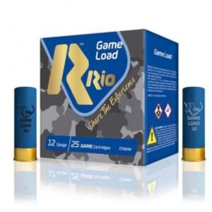Rio Top Game Shotshells 12 ga 2-3/4″ 1-1/4 oz 1250 fps #8 25/ct