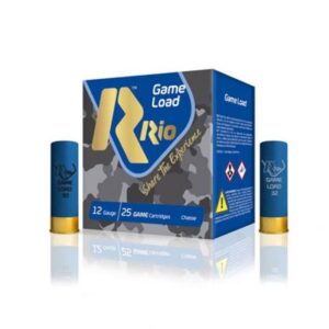 Rio Top Game HV Shotshells 12 ga 2 3/4″ 3 3/4 dr 1 1/4 oz #4 1330 fps 25/ct