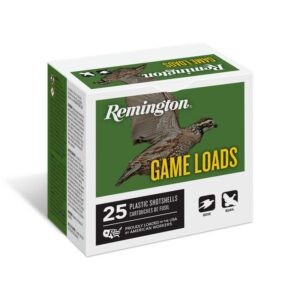 Remington Lead Game Load 12 ga 2 3/4″ 3 1/4 dr 1 oz #8 1290 fps – 25/ct