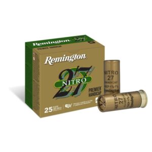 REMINGTON PREMIER NITRO 27 TARGET 12 ga 2 3/4″ HDCP 1 oz #7.5 1290 fps 25/ct