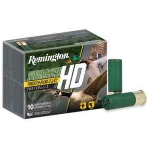 Remington Wingmaster HD Shotshells 12ga 3-1/2″ 1-3/4oz #2 1300 fps 10/ct