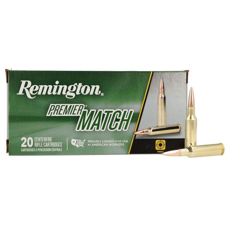 Remington Premier Match MatchKing Rifle Ammunition .224 Valkyrie 90gr BTHP 2700 fps 20/ct