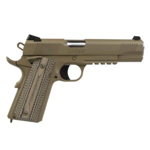 SDS Imports Tisas 1911 Raider B45R Handgun .45 Auto 8rd Magazine 5″ Barrel FDE Cerakote G10 Grips