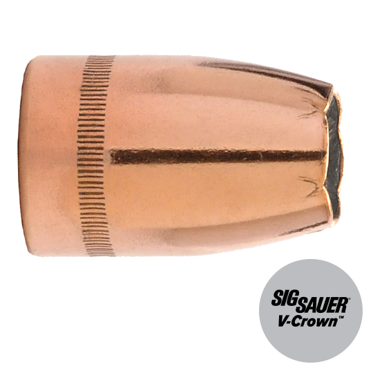 Sig Sauer V-Crown By Sierra Handgun Bullets 9mm .355" 124 gr. JHP Sig Sauer V-Crown 100/ct