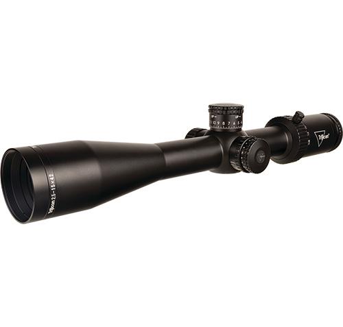 Trijicon Credo 2.5-15x42 (SFP) 30mm Rifle Scope w/Red MRAD Center Dot Exposed Elev Adj w Return to Zero
