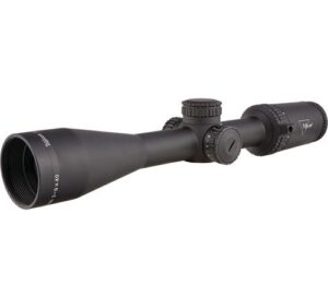 Trijicon Credo 3-9×40 (SFP) 1″ Rifle Scope w/Green MOA Precision Hunter Low Capped Adjusters