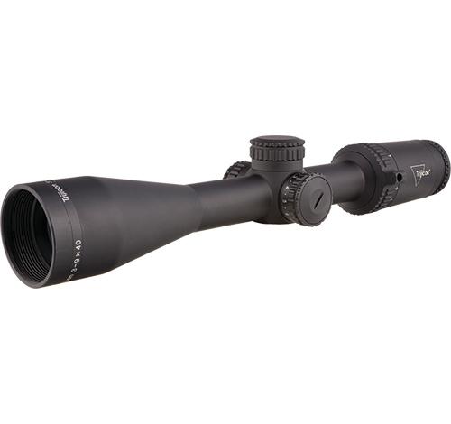 Trijicon Credo 3-9x40 (SFP) 1" Rifle Scope w/Red MIL-Square Low Capped Adjusters