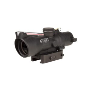 Trijicon Compact ACOG 3×24 Rifle Scope Low Height Red Horseshoe/Dot .223/55gr. Illuminated Black
