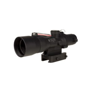 Trijicon Compact ACOG 3×30 Rifle Scope Red Crosshair 300BLK 115/220gr. Illuminated Black