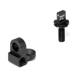 Trijicon Bright & Tough Night Sights – Orange Rear – AR15/M16