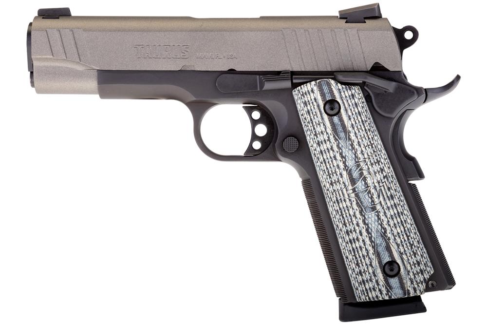 Taurus 1911 Commander Handgun .45 ACP 8rd Magaizne 4.25'' Barrel w/VZ Grips