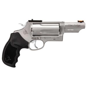 Taurus Judge Toro Mag Handgun .45 Colt/.410 GA 3″ 5rd Capacity 3″ Barrel Stainless Steel with Black Grips