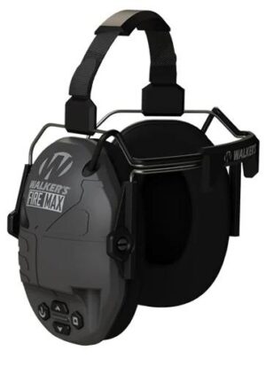 Walker’s FireMax Muff Behind the Neck – Black 20-23 NRR