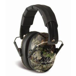 Walker’s Pro Low Profile Folding Passive Earmuff- Mossy Oak