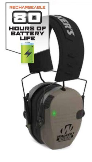Walker’s Razor Rechargeable Muff – Flat Dark Earth 23 NRR