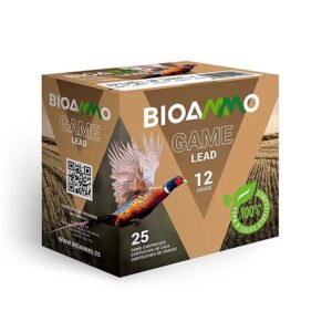 BIOAMMO Lead Game Pheasant Shotshells 12 ga 2-3/4″ 1-1/4 oz 1250 fps #6 25/ct