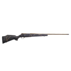 Weatherby MK V Weathermark Limited Rifle 6.5 Creedmoor Mag 4rd Capacity 24″ Fluted Barrel Black/Gray/Bronze Stock