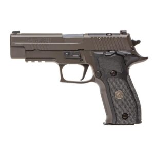 Sig Sauer P226 Legion SAO Handgun 9mm Luger 10rd Magazines (3) 4.4″ Barrel Optic Ready Gray/Black Finish Manual Safety