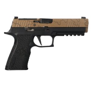 Sig Sauer P320-XTEN Endure Handgun 10mm Auto 15rd Magazines(3) 5″ Barrel Topographic Pattern Slide