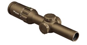 Sig Sauer TANGO6T Rifle Scope 1-6×24 30mm FFP 5.56/7.62 Horseshoe Dot Illum FDE