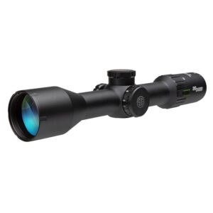 Sig Sauer WHISKEY6 Rifle Scope 3-18×44 30mm SFP Quadplex Reticle Non Illum Black