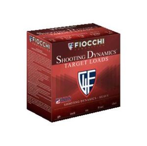 Fiocchi Shooting Dynamics Shotshells 12 ga 2-3/4″ 1-1/8oz 1280 fps #8 25/ct