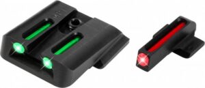 Truglo Fiber Optic Sight Set S&W M&P 380EZ – Red Front Green Rear