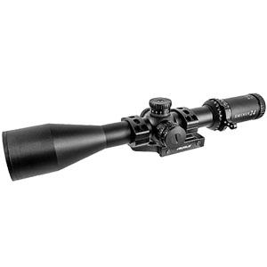 Truglo Eminus Precision Rifle Scope – 6-24x50mm 30mm Illuminated TacPlex Reticle Black Matte