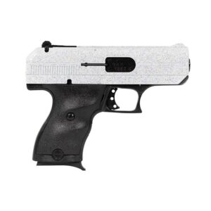 HiPoint C-9 White Sparkle Handgun 9mm Luger 8rd Magazine 3.5″ Barrel White Slide with black Grip
