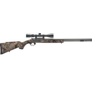 Traditions NitroFire VAPR Muzzleloader Scope Combo .50 Cal Muzzleloader 26″ Fluted Barrel Mossy Oak Camo