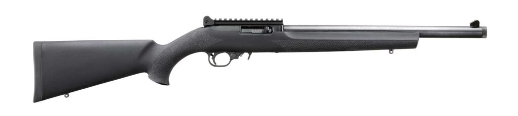 RUGER 10/22 BLK HOGUE OVERMOLD 22LR RFL 16.12" T.B. 10RD