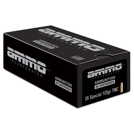 AMMO INC 38SPL 158GR TMC 50RD BOX/1000RD CASE
