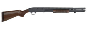 MOSSBERG 590 RETROGRADE 12GA SHTGN W/ BAYONET LUG  WD STK 20″ 8+1