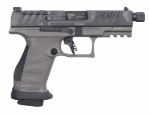 WALTHER PDP PRO SD COMPACT 9MM PSTL 18RD 4.6″ TB TUNGSTEN GRY