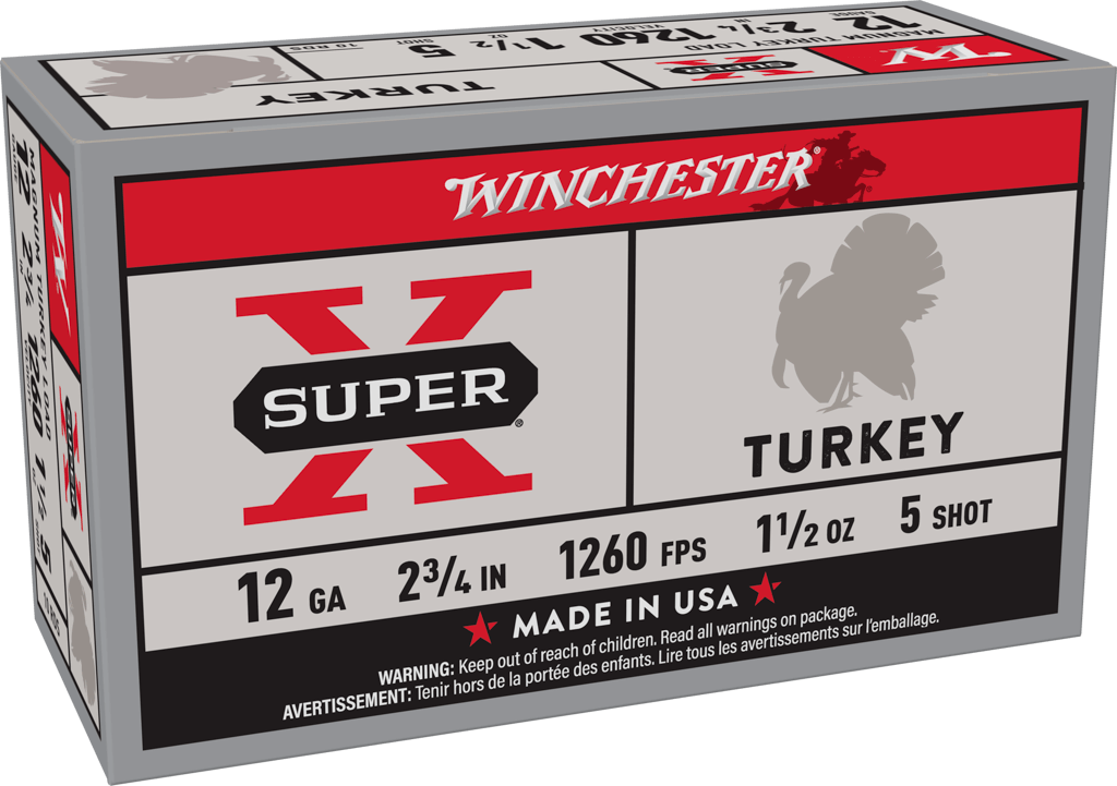 WINCHESTER SUPER X TKY LOAD 12G 23/4 11/2 #5
