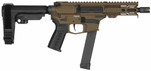 CMMG PISTOL, BANSHEE, MKGS, 9MM, 5″, MIDNT BRZ W/ADJ RIP BRACE