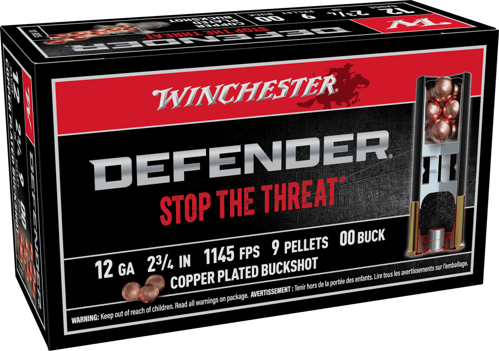 WINCHESTER DEFENDER 12GA 00BUCK 10RD BX