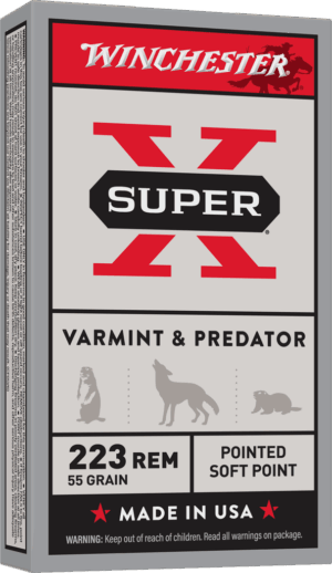 WINCHESTER SUPER X 223REM  55G JHP 20RD BX 200RD CASE