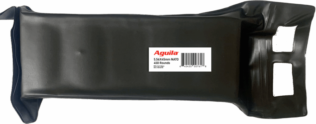 AGUILA 556 55GR FMJ 450RD BATTLE PACK 5 BATTLE PACKS PER CASE