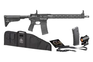 SPRINGFIELD ARMORY SAINT VICTOR B5 GEAR UP 25 5.56 16″ BLK 1-30RD RED DOT, SLING, EXTRA MAG