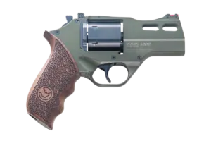 CHIAPPA RHINO REVOLVER 30DS HUNTER OD GRN 3″ 357
