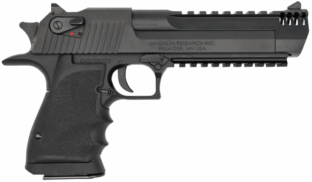 MAGN RSRCH DE 429 MARK XIX 6"BLK ALUM FRM & BLK SLD