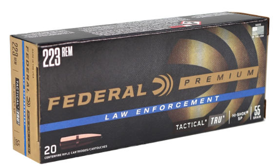 FEDERAL 223REM 55GR HI-SHOK SP