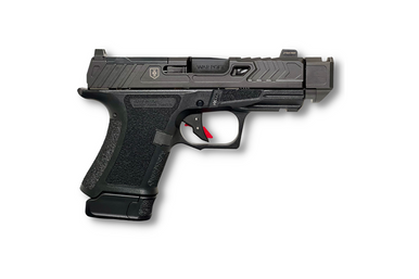 Shadow Systems SS-4284 CR920P War Poet Sub-Compact 9mm 3.75" 13+1 Black Nitride/Spiral Fluted Black Barrel Optic Ready Compensated